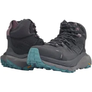 HOKA ONE ONE Women's Kaha 2 GTX Hiking Boots, Grey, Size 6