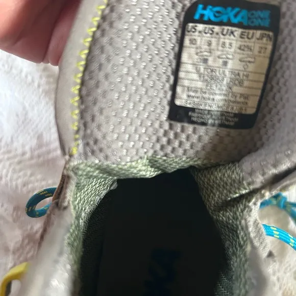 HOKA Tor Ultra High hiking boots. Size 9
