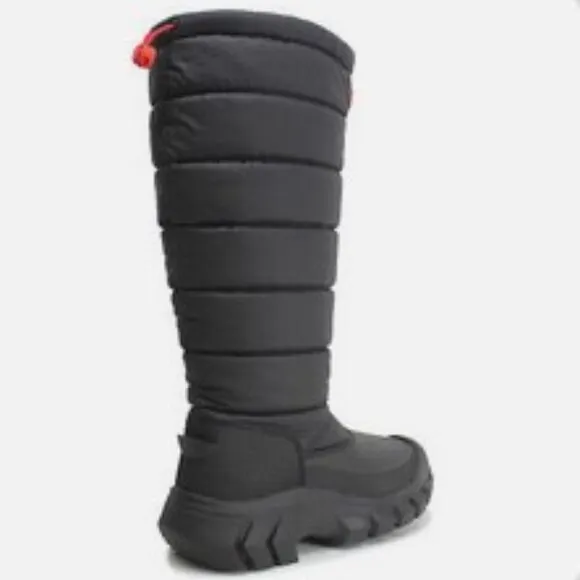 Hunter Womens Boots Intrepid Tall Snow Casual Slip-On Calf Length Boot NIB