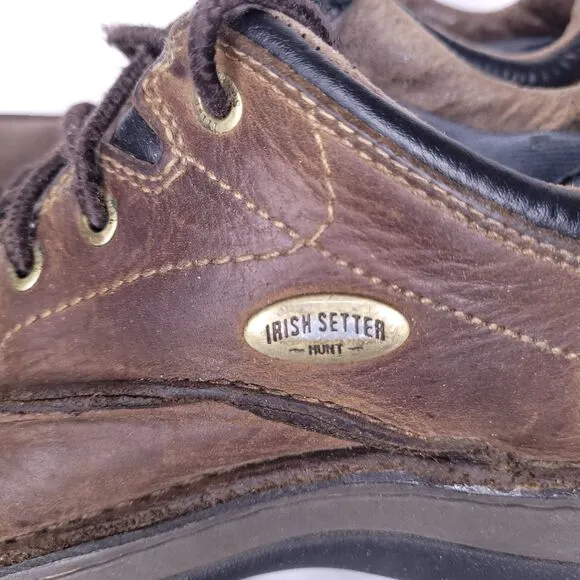 Irish Setter Boots Mens 9.5 Brown Leather Casual Borderland Oxford 3864