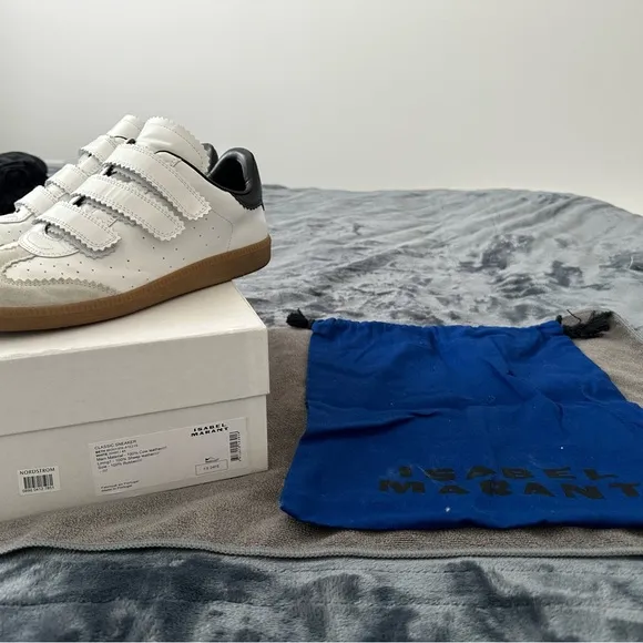 Isabel Marant - Beth Sneaker - Black and White - size 41 (9.5-10)