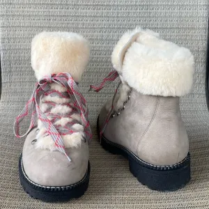 J Crew Nordic Boots Bronzed Clay Size 9