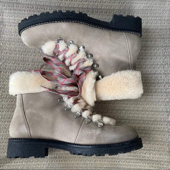 J Crew Nordic Boots Bronzed Clay Size 9