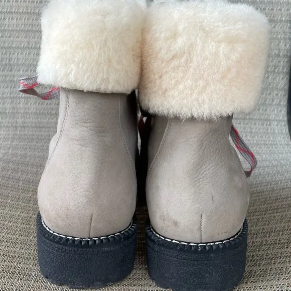 J Crew Nordic Boots Bronzed Clay Size 9