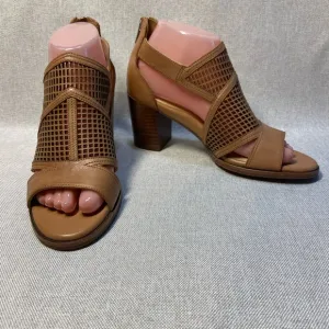 JEDDA ZIERA Pillow Walk Women’s  Tan Leather Sandals.          Size 8-8,…