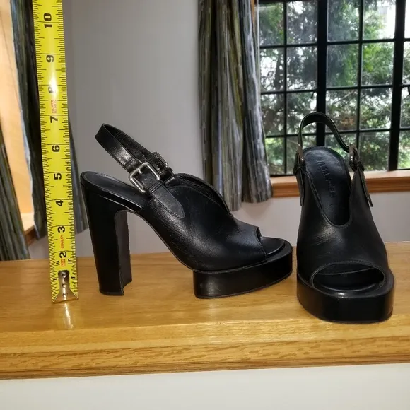 Jil Sander platform heels