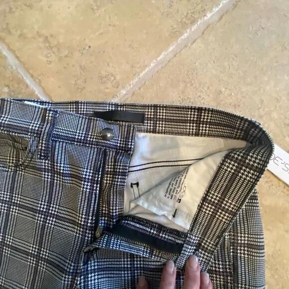 Joe’s Jeans Houndstooth checked jeans
