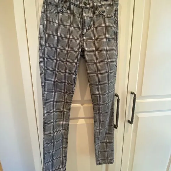 Joe’s Jeans Houndstooth checked jeans