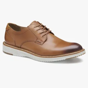 Johnston &amp; Murphy Trufoam- Men's Tan Leather Dress Shoes - size 10