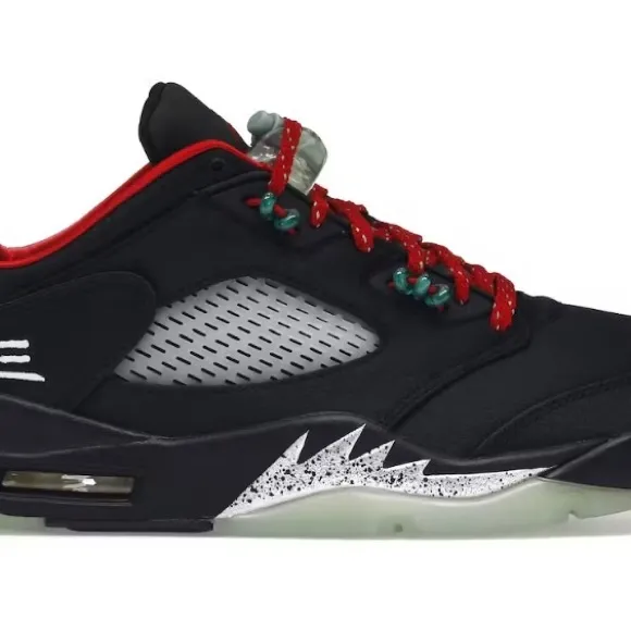 Jordan 5 low Clot jade