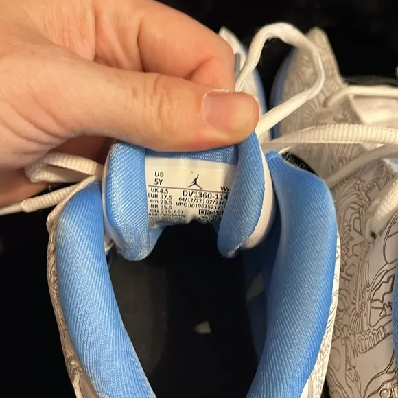Jordan Dub Zero Legend Blue Youth Tennis Shoes