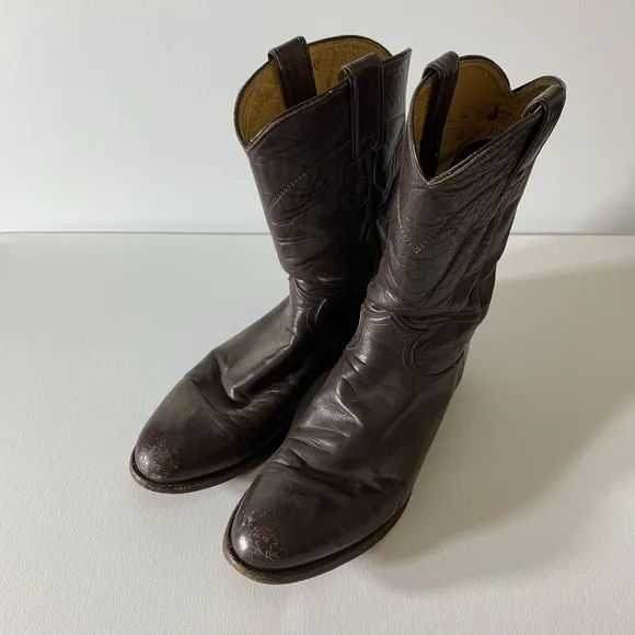 Justin Boots Womens 7.5 Western Cowgirl Outdoors Casual