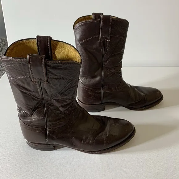 Justin Boots Womens 7.5 Western Cowgirl Outdoors Casual