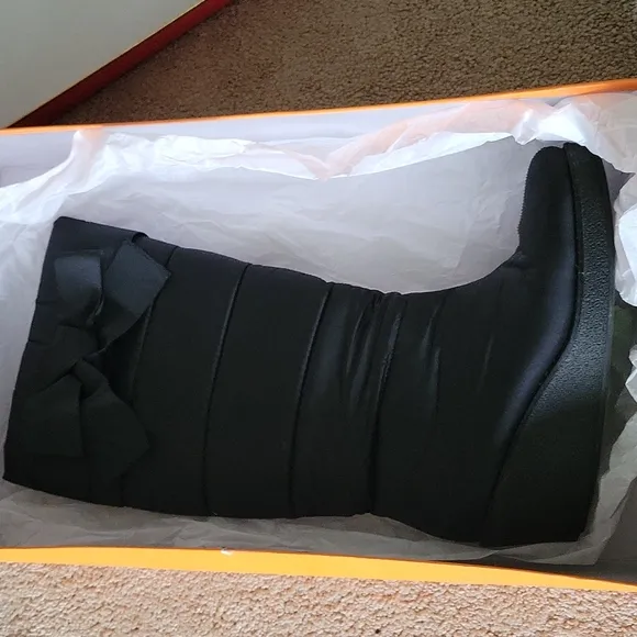 Kate Spade Cagney Puff Bow Boots
