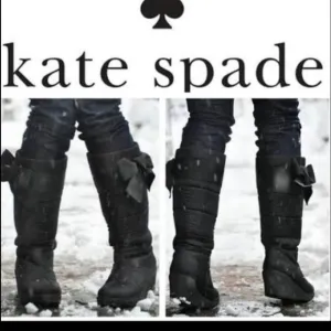Kate Spade Cagney Puff Bow Boots