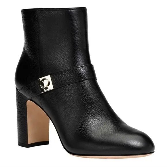 KATE SPADE The Thatcher Leather Booties