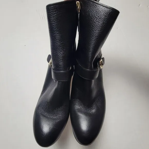 KATE SPADE The Thatcher Leather Booties