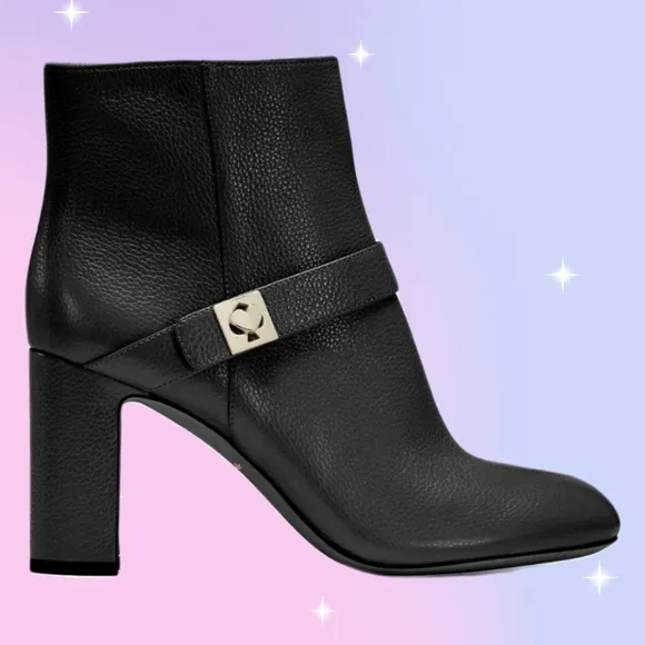 KATE SPADE The Thatcher Leather Booties