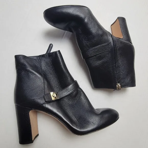 KATE SPADE The Thatcher Leather Booties
