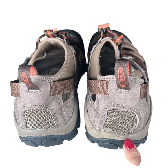 Keen Brown and Black Outdoor Sandals water shoes men’s 10.5