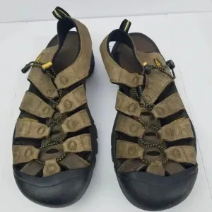 Keen Men's Newport Brown Leather Waterproof Sandals Sz 11.5