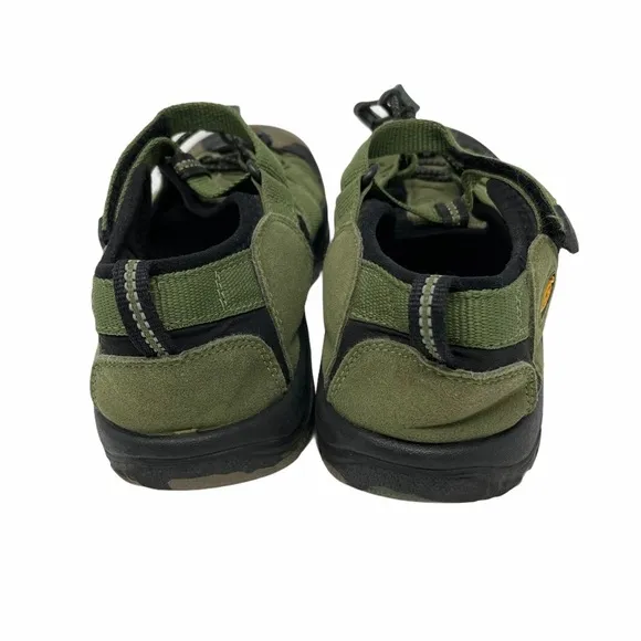 Keen Newport H2 Sport Green Camo Waterproof Sandals Size 6