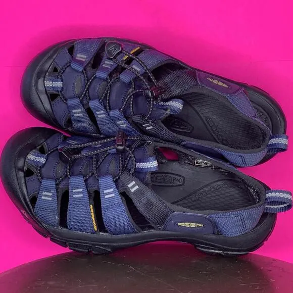 Keen Newport H2 Waterproof Navy Blue Sandals Sz 8.5