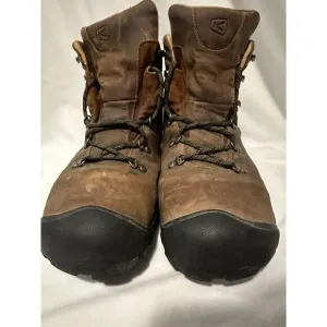 KEEN Pyrenees Waterproof Hiking Boots Men's‎ 14 Mid Brown Leather Ankle Boots
