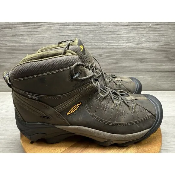 KEEN Targhee Mid Waterproof Hiking Boots, Size 12