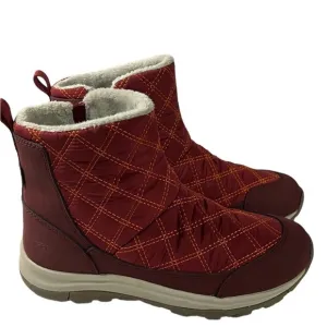 KEEN Terradora II Wintery Pull-on Waterproof Boots in Rhubarb / Andorra Size 7