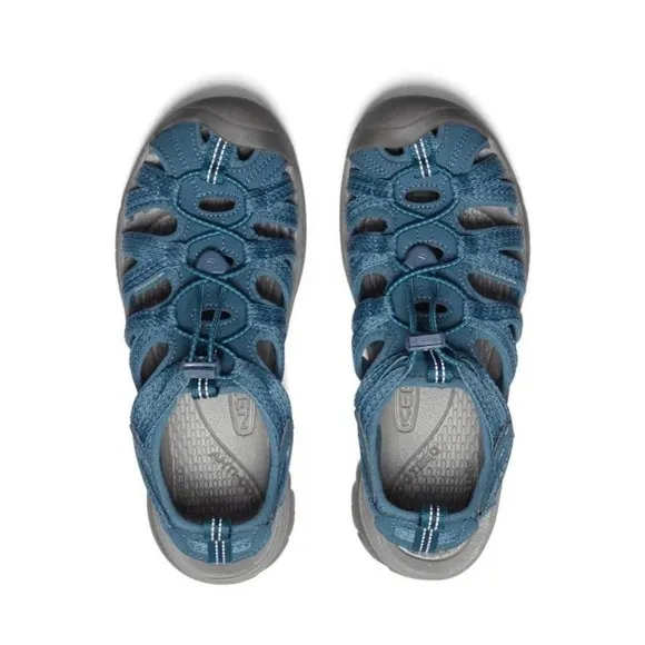 KEEN Whisper Smoke Hiking Sandals Lightweight Waterproof Blue Size 9 NWT