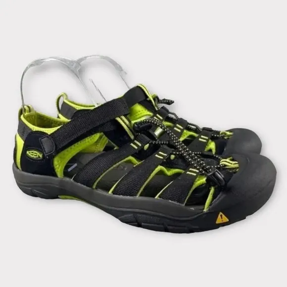 Keen newport h2 Sandals Youth Big Kid‎ 7 Womens 8.5 Waterproof Black Hike Adjust