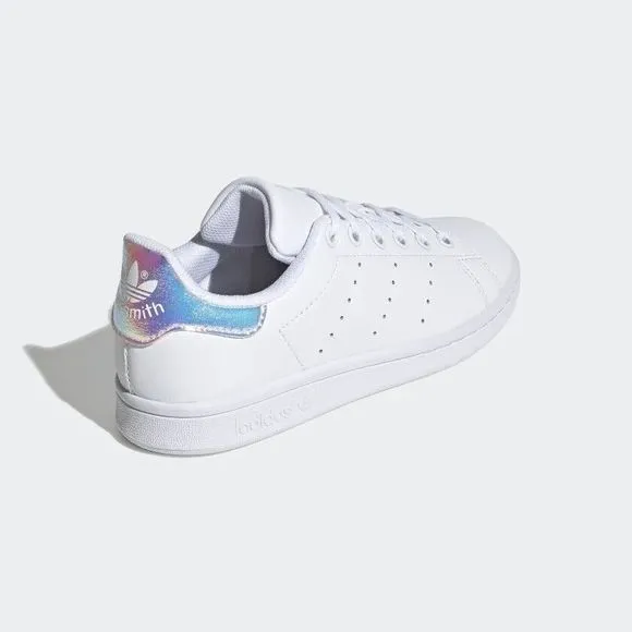 KID'S Adidas Originals Stan Smith J White Iridescent FU6673