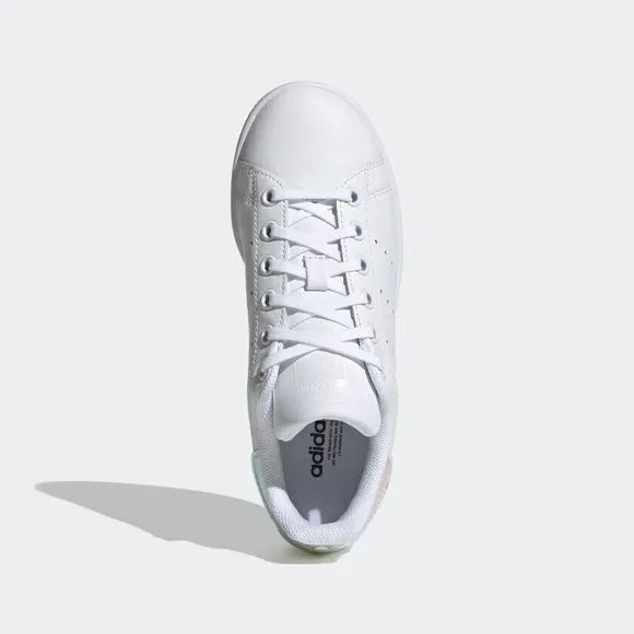KID'S Adidas Originals Stan Smith J White Iridescent FU6673