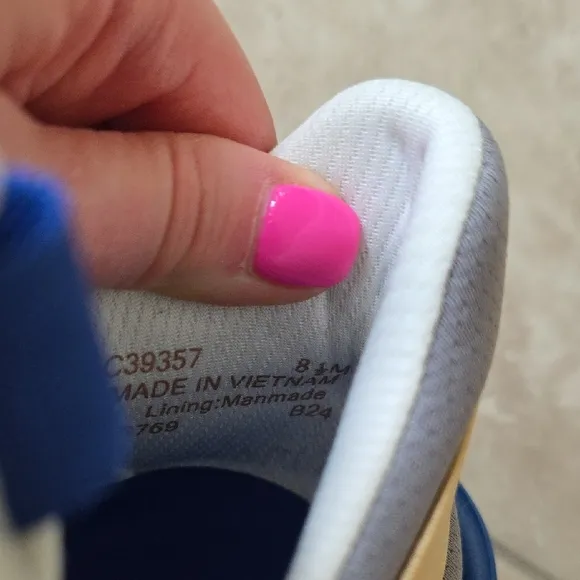 Kids' Gray and Blue Athletic Shoes