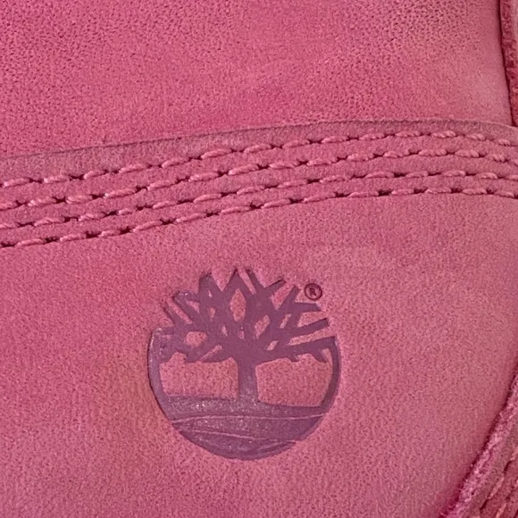 Kid's Toddler's Girl's Pink Gray Timberland Premium Waterproof Boots Size 9 NWOB