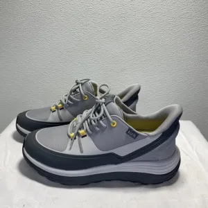 Kizik London Low Top Sneakers Grey Mesh Men’s Size 9 Hands-Free Comfort –