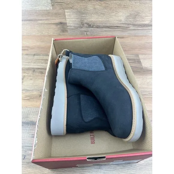 Kodiak Women's Size 9 Chelsea Boot Leather Upper Pull On Bootie Black