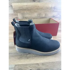 Kodiak Women's Size 9 Chelsea Boot Leather Upper Pull On Bootie Black