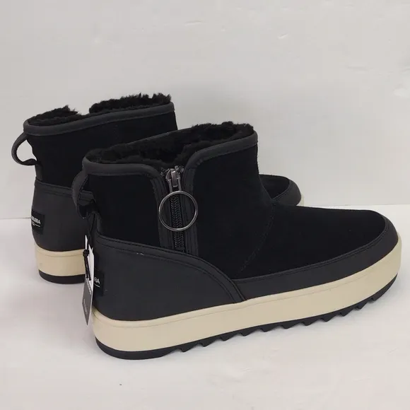 KOOLABURRA by UGG Zip up black suede boots women's size 10.NEW!! 🔥 NWT