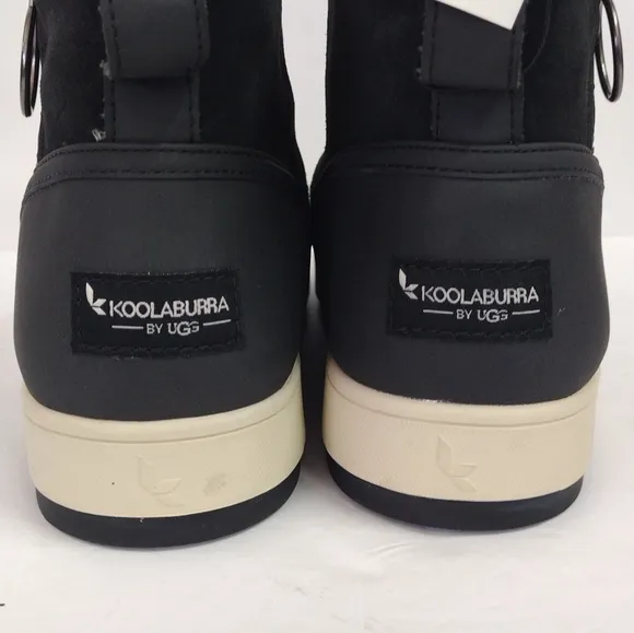 KOOLABURRA by UGG Zip up black suede boots women's size 10.NEW!! 🔥 NWT