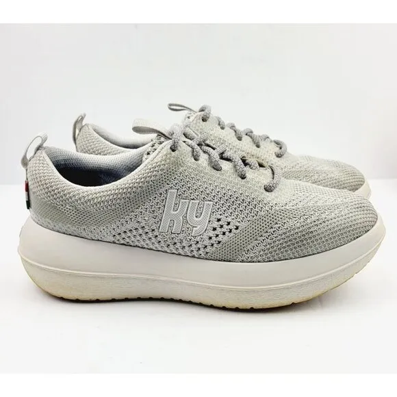 KYBUN‎ BIEL Sneakers, silver - Size 7