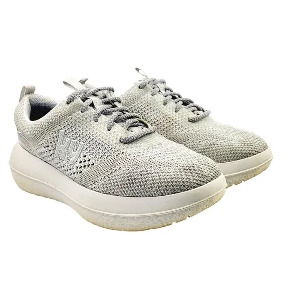 KYBUN‎ BIEL Sneakers, silver - Size 7