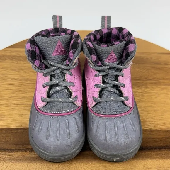 Little Kids Girls Nike Toddler Woodside 2 High ACG Pink Hiking Boots Size 7 C