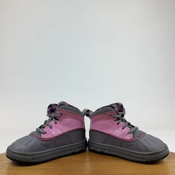 Little Kids Girls Nike Toddler Woodside 2 High ACG Pink Hiking Boots Size 7 C