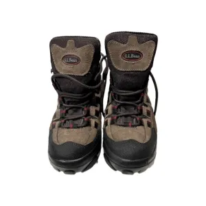 L.L. Bean Men’s Goretex Brown Leather Ankle Hiking Boots, Size 7