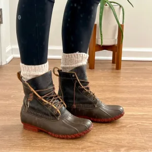 L.L.Bean Duck Boots - Bison 8”
