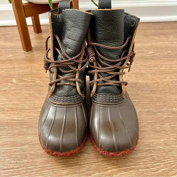 L.L.Bean Duck Boots - Bison 8”