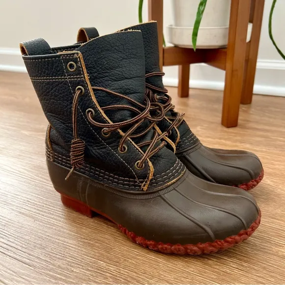 L.L.Bean Duck Boots - Bison 8”