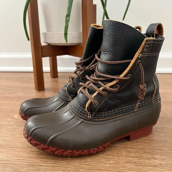 L.L.Bean Duck Boots - Bison 8”